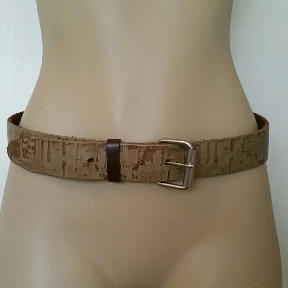 Hurley leather belt